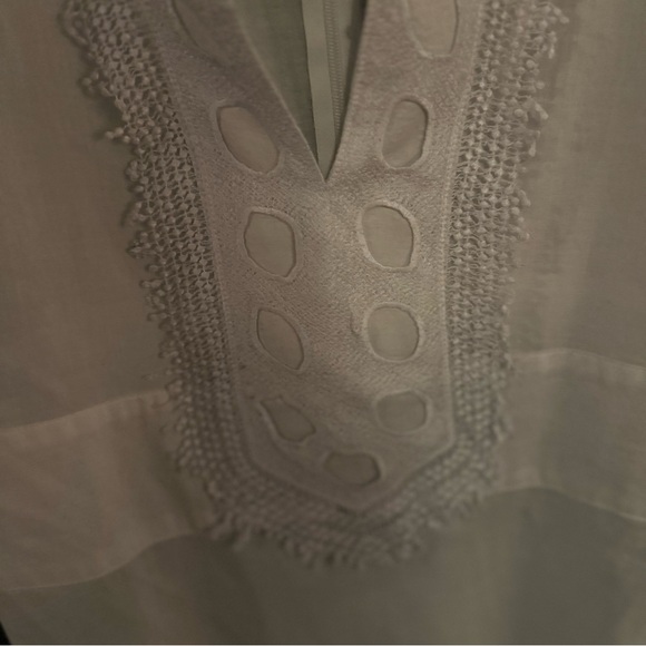 Tory Burch sz S white tunic - Picture 4 of 6
